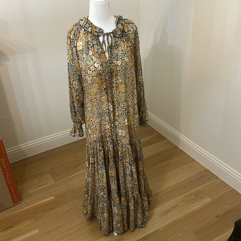 Free People flowy maxi dress